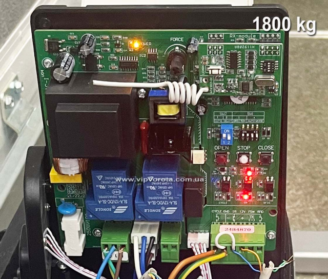 GANT IZ-1800KIT. Комплект автоматики для відкатних воріт до 1800кг.