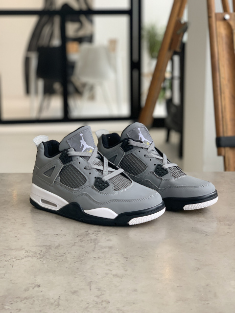 Кроссовки Nike Air Jordan 4 Grey Найк Аир Джордан 4 Серые (41,42,43,44,45),  цена 1600.00 грн., фото, заказать в Днепропетровской области - UA Market  (ID#11197008).