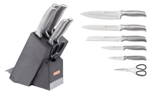Набір ножів 7 предметів із нержавіючої сталі Edenberg EB-11023