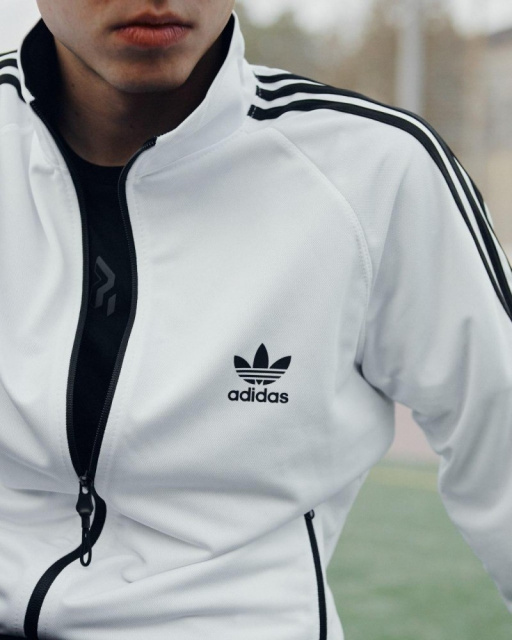 Олимпийка мужская в стиле Adidas Stich белая, цена 659.00 грн., фото, заказать в Киевской области - UA Market (ID#11818190).