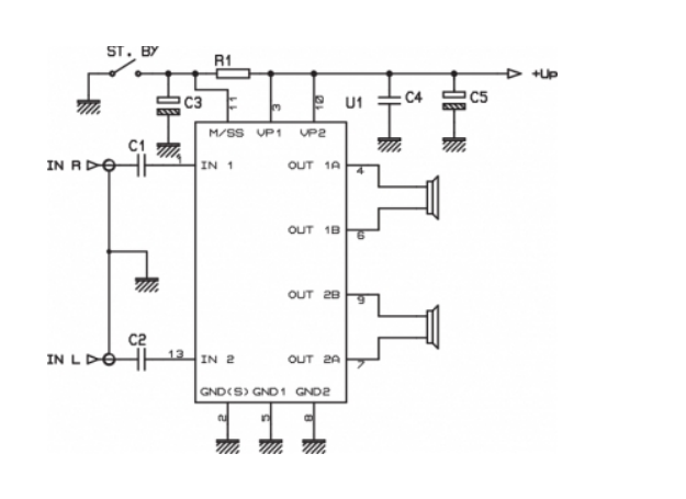 Tda8589aj r1cu схема включения